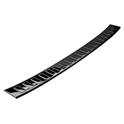 Rear bumper trim for Volkswagen VW T-Roc I 5D 2017-2025 | steel Piano