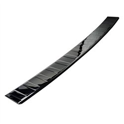 Rear bumper trim for Fiat Ulysse III (507) 2022- | Black chrome steel Piano