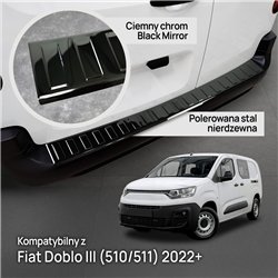 Listwa tylnego zderzaka do Fiat Doblo III (510/511) 2022- | stal