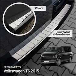 Listwa tylnego zderzaka Volkswagen VW Multivan (T6) 2015-2019 | stal