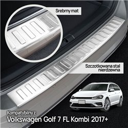 Listwa tylnego zderzaka Volkswagen VW Golf Variant Kombi VII FL 2017-2020 s