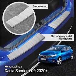 Listwa tylnego zderzaka Dacia Sandero Hatchback III 2021- | stal