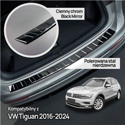 Listwa tylnego zderzaka Volkswagen VW Tiguan II 2016-2024 | stal