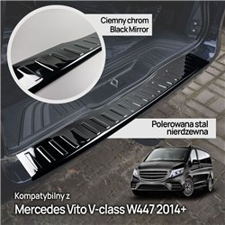 Listwa tylnego zderzaka do Mercedes V-Klasa (W447) 2014- | stal