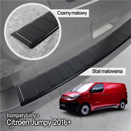 Listwa tylnego zderzaka do Citroen Jumpy III (V) 2016- | stal