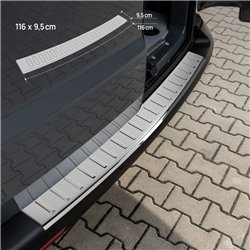 Rear bumper trim for Volkswagen VW Caravelle (T5) 2003-2015 | Chrome steel