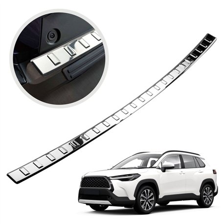 Rear bumper trim for Toyota Corolla Cross I (XG10 | XG1TJ) 2022- steel
