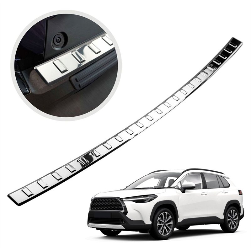 Rear bumper trim for Toyota Corolla Cross I (XG10 | XG1TJ) 2022- steel