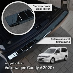 Listwa tylnego zderzaka do Volkswagen VW Caddy V 2020- stal