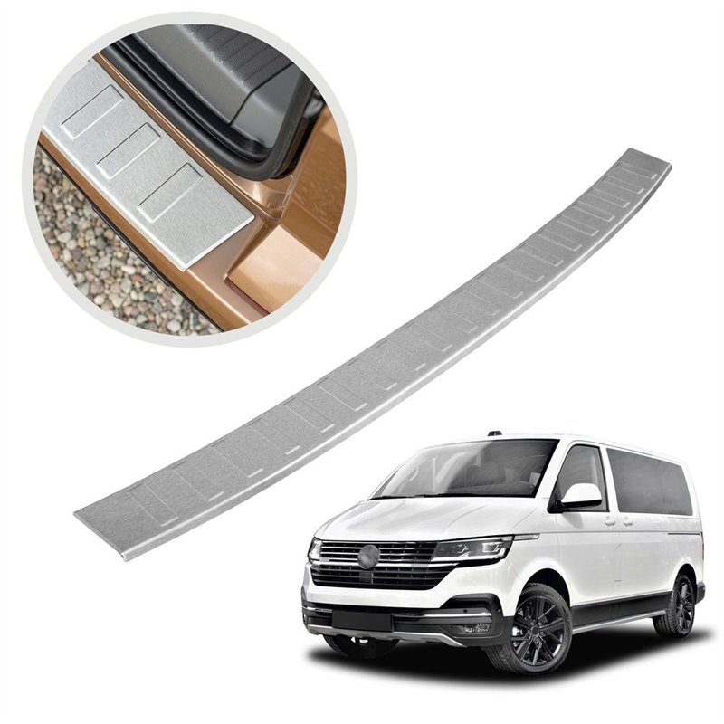 Rear bumper trim for Volkswagen VW Caravelle (T6.1) 2019-2023 | steel