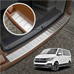 Rear bumper trim for Volkswagen VW Caravelle (T6.1) 2019-2023 | steel