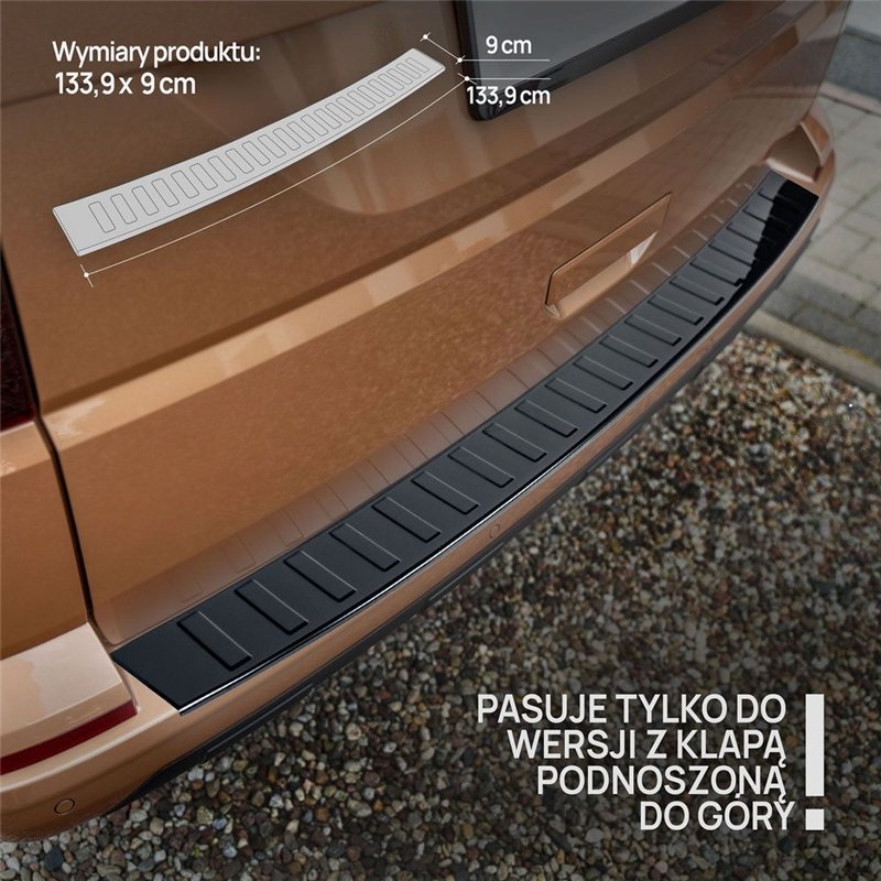 Listwa tylnego zderzaka Volkswagen VW Multivan 2019-2022 | stal