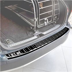 Rear bumper trim for Volvo V90 Station Wagon II 2016-2025 steel Piano
