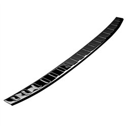Rear bumper trim for Volvo V90 Station Wagon II 2016-2025 steel Piano