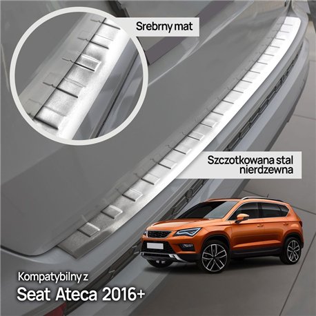Listwa tylnego zderzaka do SEAT Ateca I (KH7 | 5FP) 2016- stal