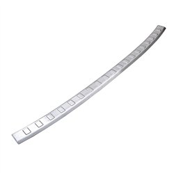 Rear bumper trim for SEAT Ateca I (KH7 | 5FP) 2016- Silver steel Brushed
