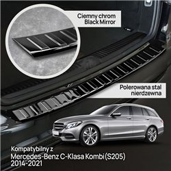 Listwa tylnego zderzaka Mercedes C-Klasa Kombi (S205) 2014-2021 | stal