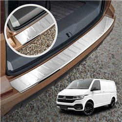 Rear bumper trim for Volkswagen VW Transporter (T6.1) 2019-2023 | steel