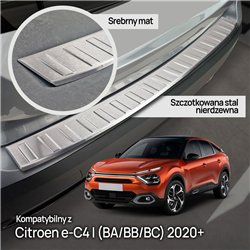 Listwa tylnego zderzaka do Citroen e-C4 Coupe I 2020- stal