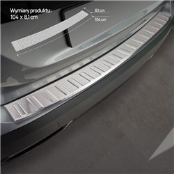 Listwa tylnego zderzaka do Citroen e-C4 Coupe I 2020- stal