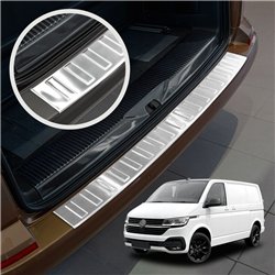 Rear bumper trim for Volkswagen VW Transporter (T6.1) 2019-2023 | steel