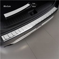 Rear bumper trim for SEAT Arona I (KJ) 2017- | Chrome steel Polished