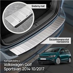 Listwa tylnego zderzaka Volkswagen VW Golf Sportsvan I 2014-2020 | stal
