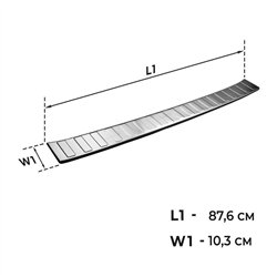 Listwa tylnego zderzaka Volkswagen VW Passat Variant Kombi VIII 2014-2023 s