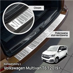 Listwa tylnego zderzaka Volkswagen VW Multivan 2019-2022 | stal