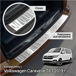 Listwa tylnego zderzaka Volkswagen VW Caravelle 2019-2023 | stal