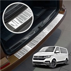 Rear bumper trim for Volkswagen VW Caravelle (T6.1) 2019-2023 | steel