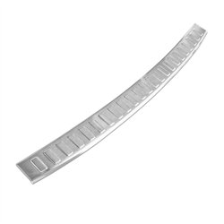 Rear bumper trim for Hyundai Tucson III (TL) FL 2018-2020 | Silver steel