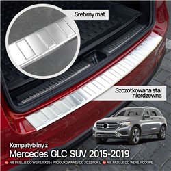 Listwa tylnego zderzaka do Mercedes GLC (X253) 2015-2022 | stal