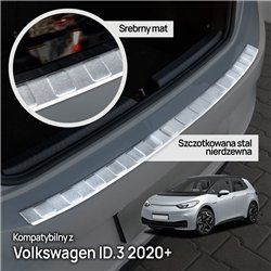 Listwa tylnego zderzaka Volkswagen VW ID.3 Hatchback I 2020- | stal