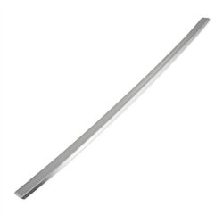 Rear bumper trim for Hyundai Kona II (SX2) 2023- | Silver steel Brushed
