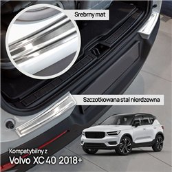 Listwa tylnego zderzaka do Volvo XC40 I (X | V) 2018- stal