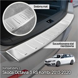 Listwa tylnego zderzaka Skoda Octavia Kombi III RS 2013-2020 | stal