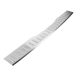 Rear bumper trim for Mercedes V-Class (W447) 2014- | Silver steel Brushed