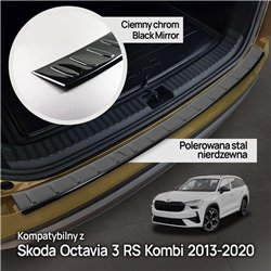 Listwa tylnego zderzaka do Skoda Kodiaq II (PS/NS38) 2024- | stal