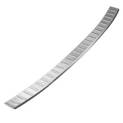 Rear bumper trim for Mazda CX-60 I (KH) 2022- | Silver steel Brushed
