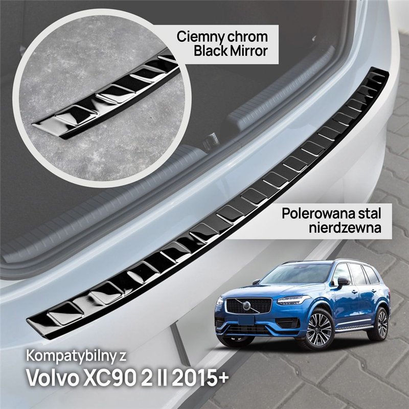 Listwa tylnego zderzaka do Volvo XC90 II (V526 | L) 2015- stal