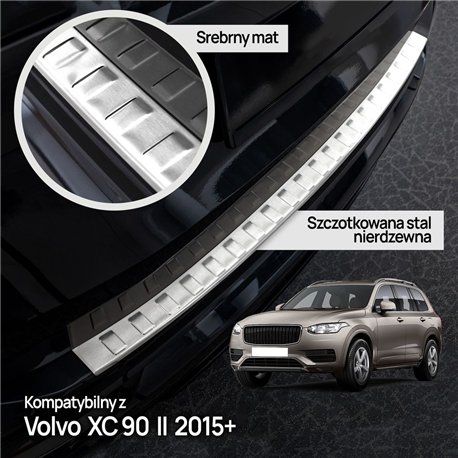 Listwa tylnego zderzaka do Volvo XC90 II (V526 | L) 2015- stal