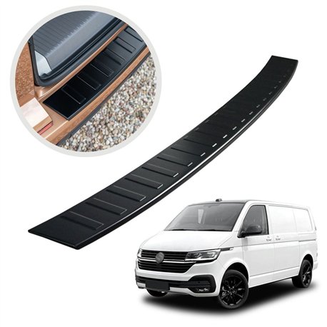 Rear bumper trim for Volkswagen VW Transporter (T6.1) 2019-2023 | steel