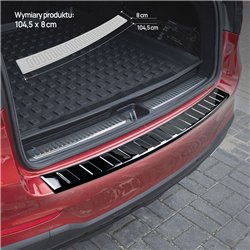 Listwa tylnego zderzaka do Mercedes GLC (X253) 2015-2022 | stal