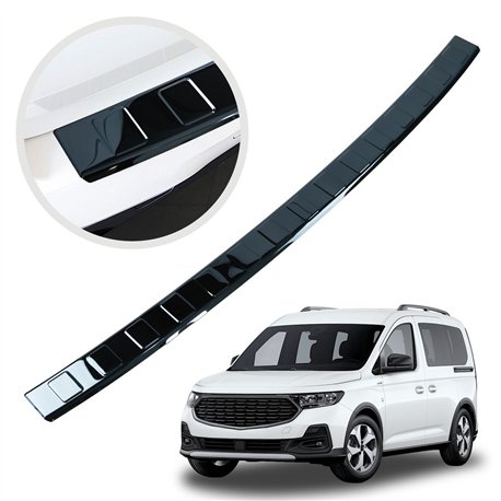 Rear bumper trim for Ford Tourneo Connect III 2022- steel Piano