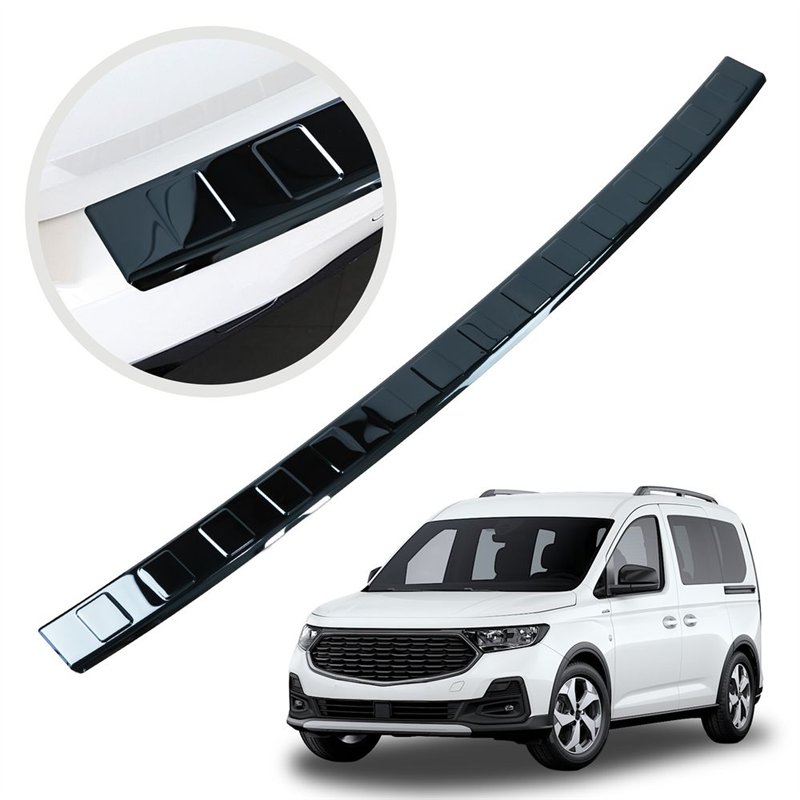 Rear bumper trim for Ford Tourneo Connect III 2022- steel Piano