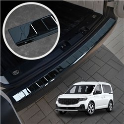 Rear bumper trim for Ford Tourneo Connect III 2022- steel Piano
