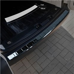 Rear bumper trim for Ford Tourneo Connect III 2022- steel Piano