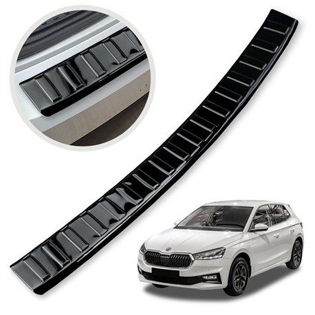 Listwa tylnego zderzaka Skoda Fabia Hatchback IV 5D 2021- | stal
