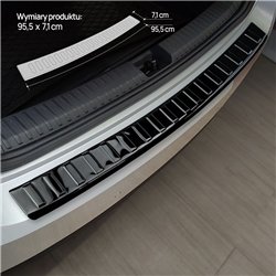 Listwa tylnego zderzaka Skoda Fabia Hatchback IV 5D 2021- | stal